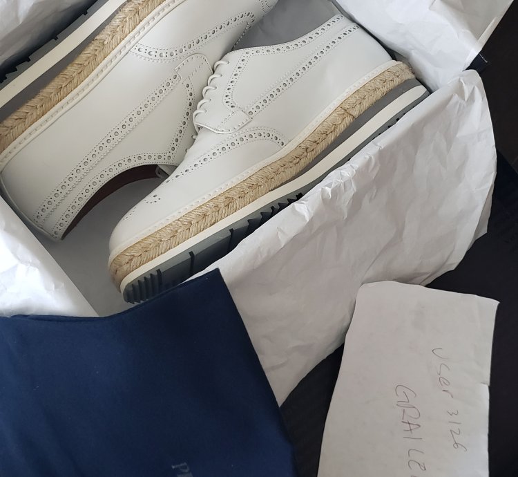 Prada Oversole Wingtip Creepers