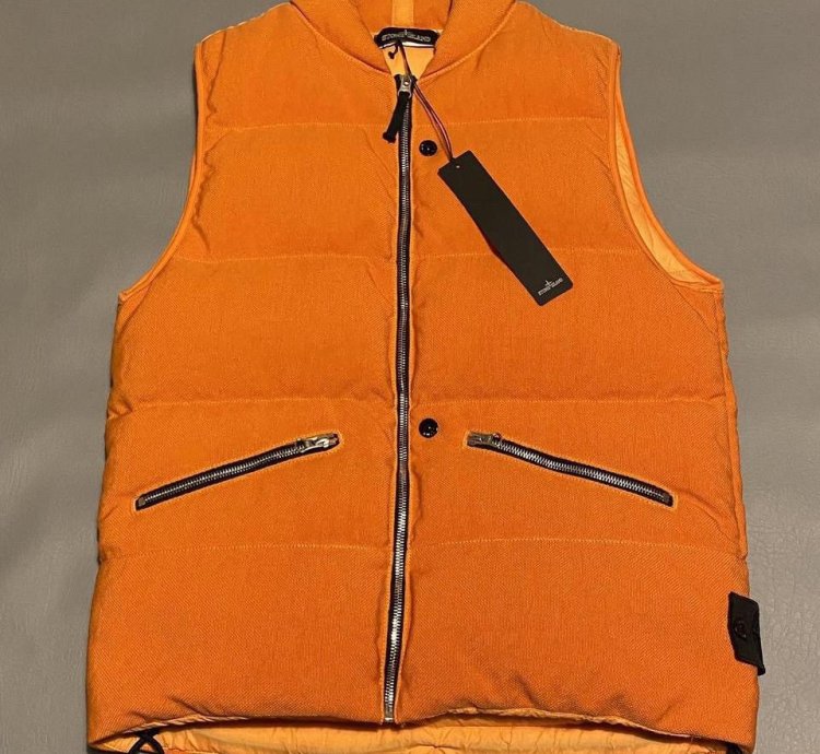Stone Island Shadow Project Down Nylon Reps Gilet