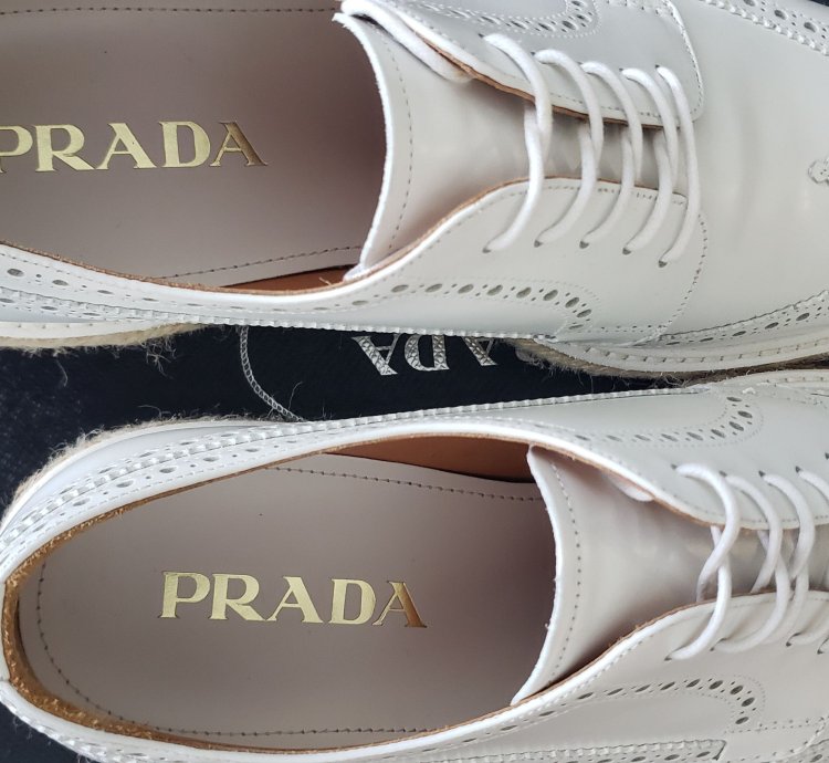 Prada Oversole Wingtip Creepers