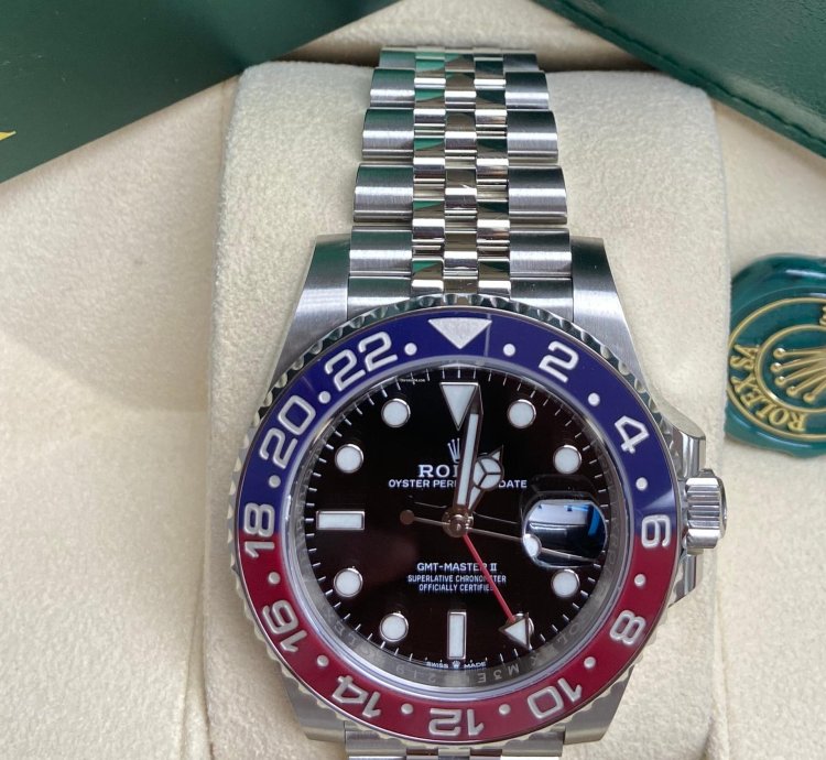 Rolex Gmt-master Ii 40mm Pepsi Steel Jubilee 126710blro New 2024
