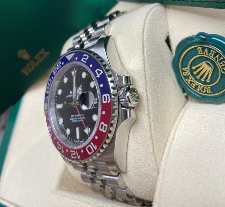 Rolex Gmt-master Ii 40mm Pepsi Steel Jubilee 126710blro New 2024