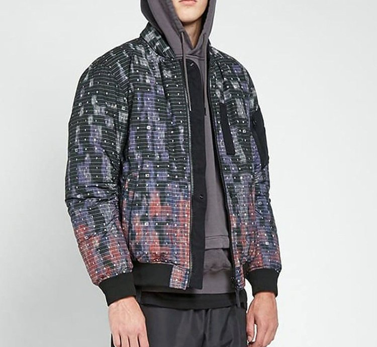 Stone Island Shadow Project Dpm Printed Wool Down Jacket