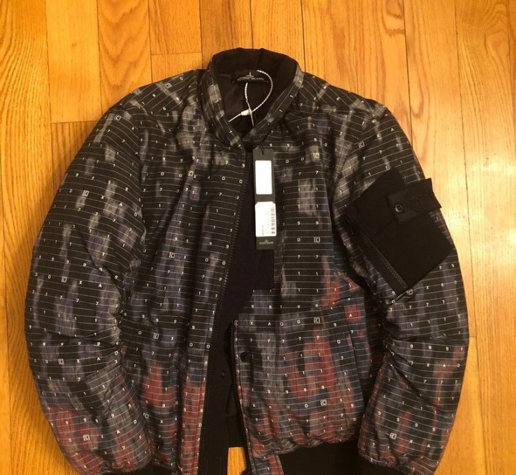 Stone Island Shadow Project Dpm Printed Wool Down Jacket