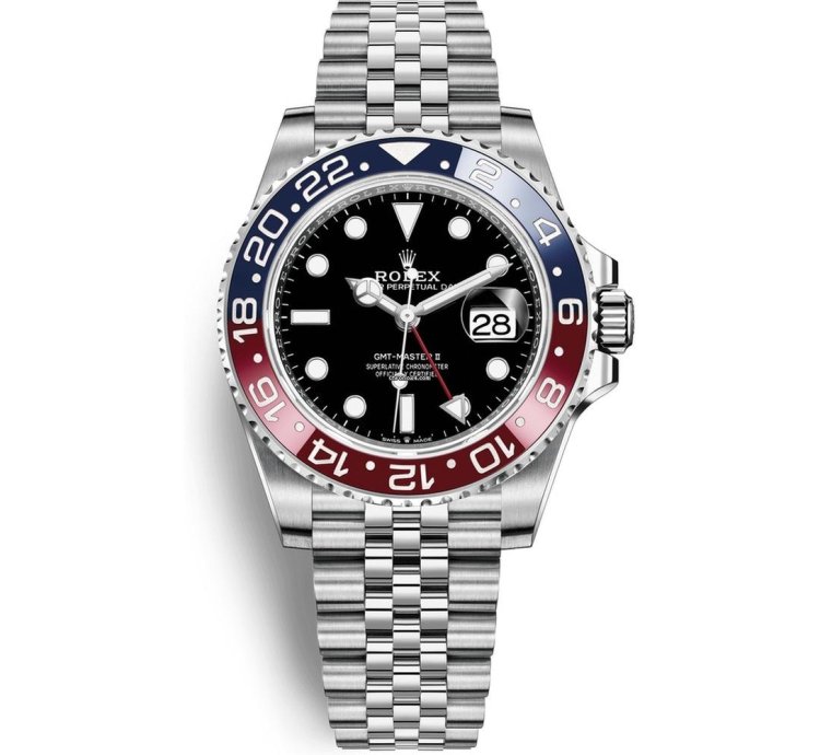 Rolex Gmt-master Ii 40mm Pepsi Steel Jubilee 126710blro New 2024