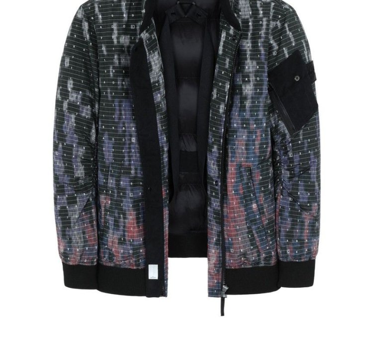 Stone Island Shadow Project Dpm Printed Wool Down Jacket