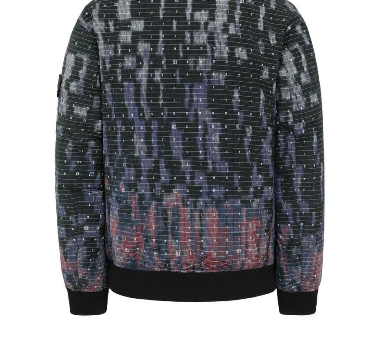 Stone Island Shadow Project Dpm Printed Wool Down Jacket