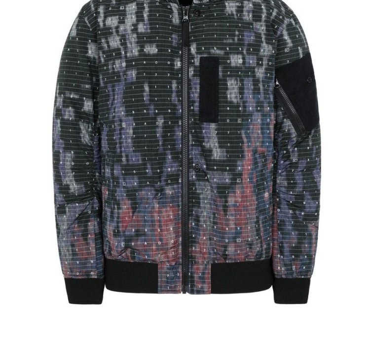 Stone Island Shadow Project Dpm Printed Wool Down Jacket
