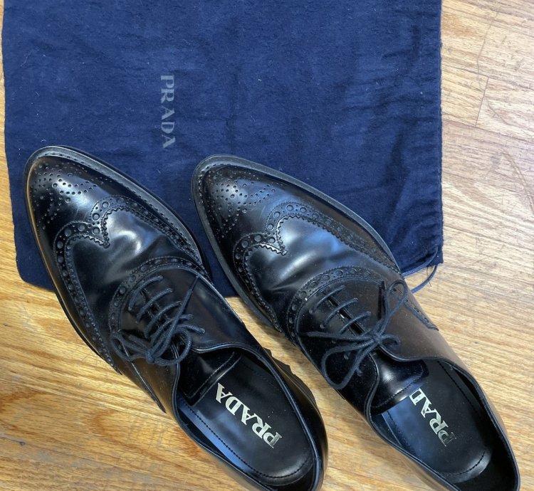 Prada Oxford Shoes - Shark Tooth Soles