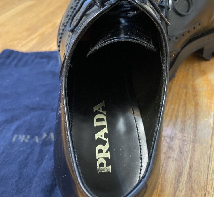 Prada Oxford Shoes - Shark Tooth Soles