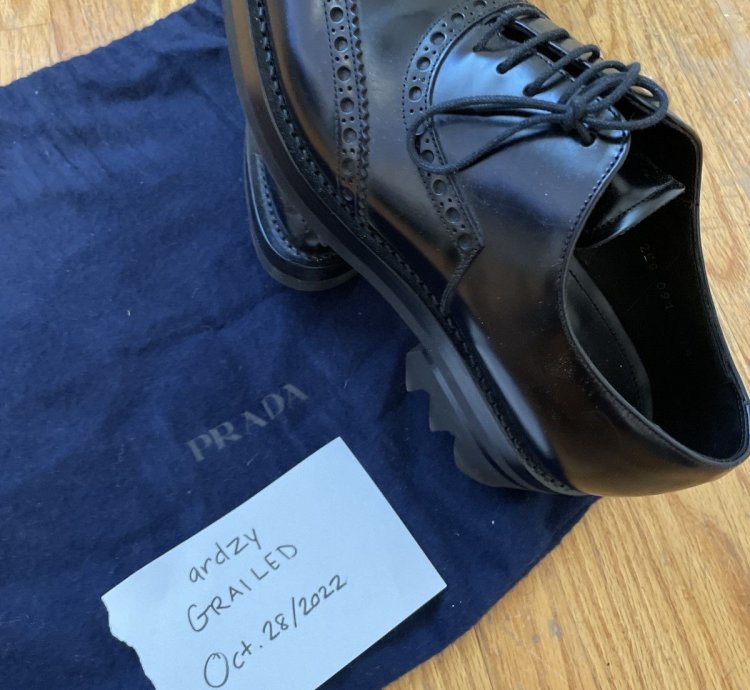 Prada Oxford Shoes - Shark Tooth Soles