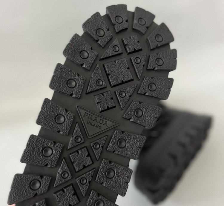 Prada Padded Monolith Apre Ski Boots