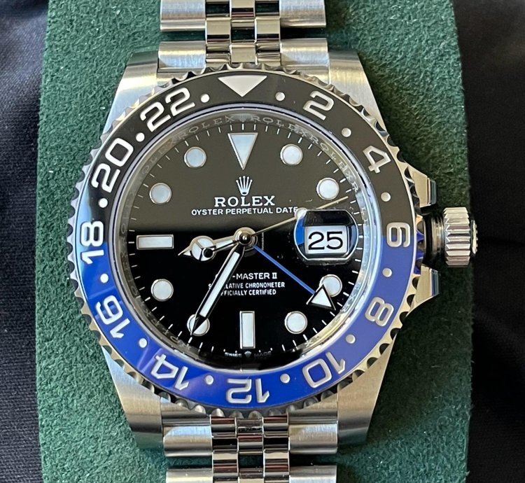 Rolex Gmt-master Ii Batman - Batgirl Kit Pepsi Original Extremely Rare