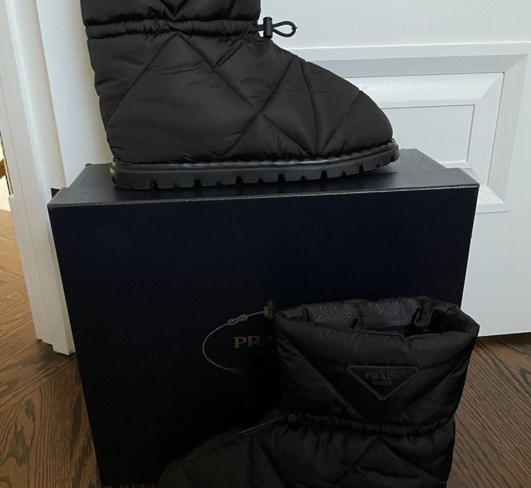 Prada Padded Nylon Boots