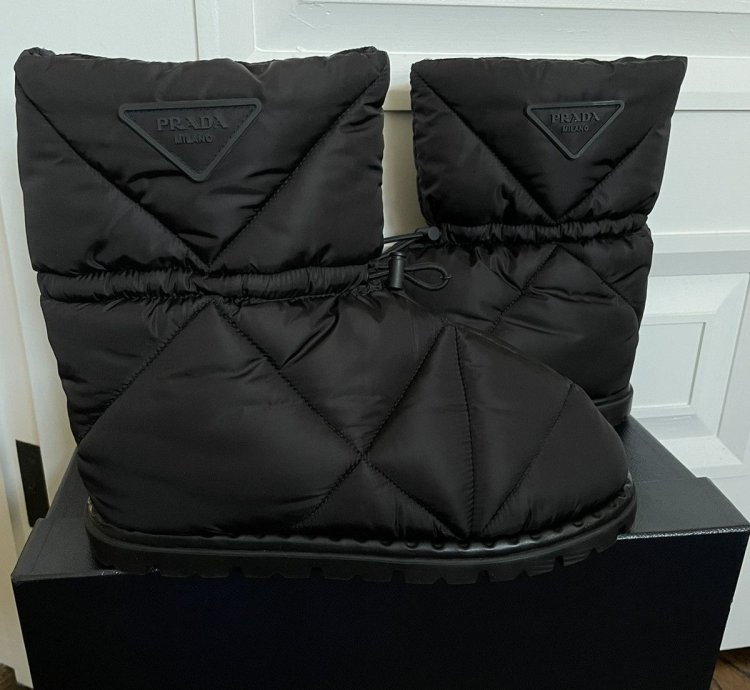 Prada Padded Nylon Boots