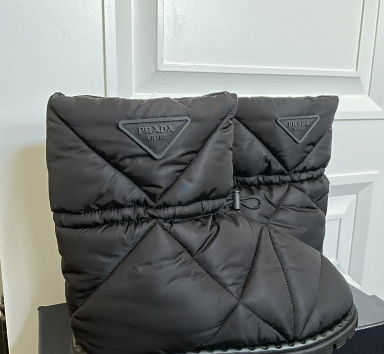 Prada Padded Nylon Boots