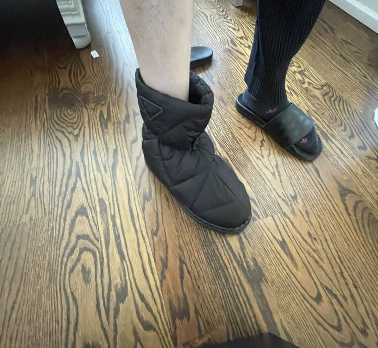 Prada Padded Nylon Boots