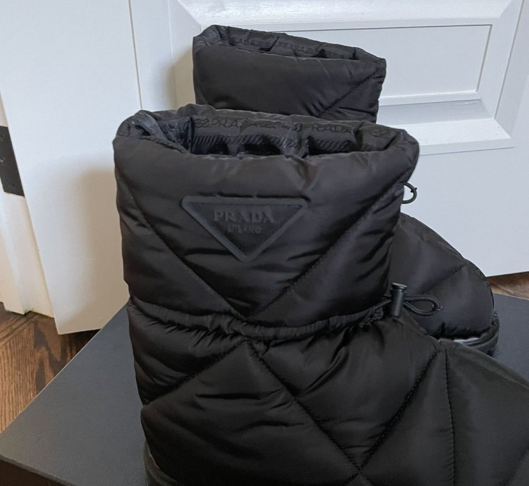 Prada Padded Nylon Boots