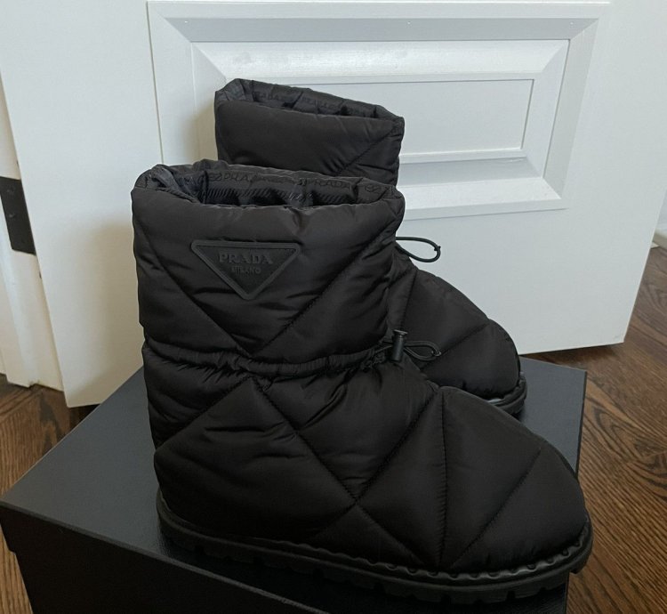 Prada Padded Nylon Boots