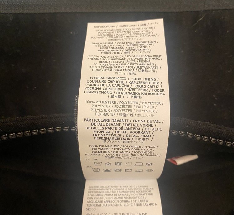 Stone Island Shadow Project G01b2 Frag Collar Vest