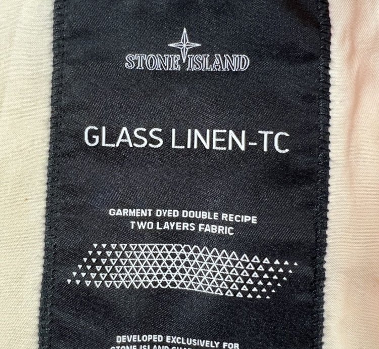 Stone Island Shadow Project Glass Linen Jacket