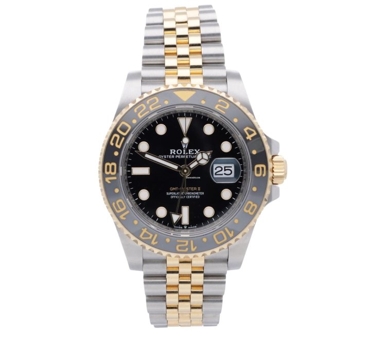 Rolex Gmt-master Ii Bicolor Jubilee 126713grnr-0001