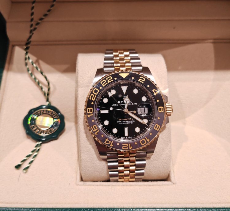 Rolex Gmt-master Ii Black 2023 Full Set Neuwertiger Zustand Frankfurt Wempe Gekauft