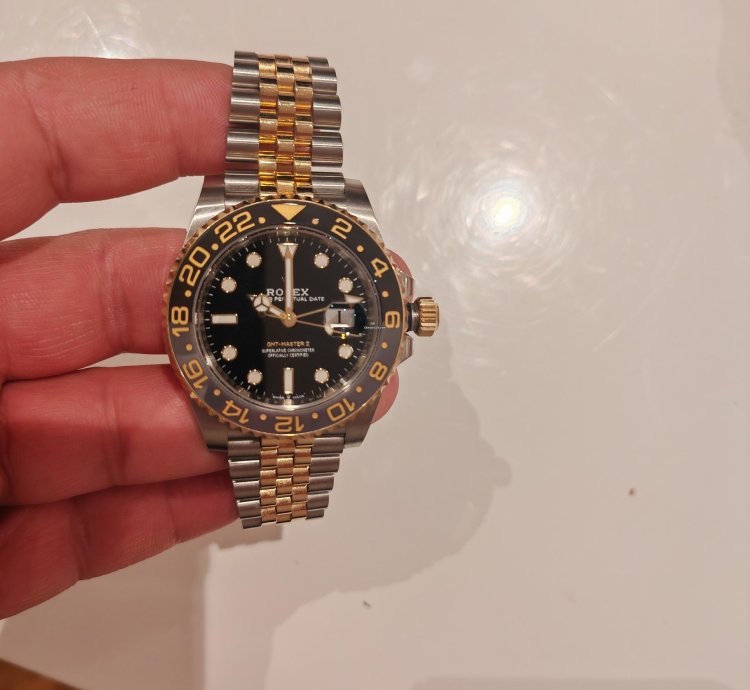 Rolex Gmt-master Ii Black 2023 Full Set Neuwertiger Zustand Frankfurt Wempe Gekauft
