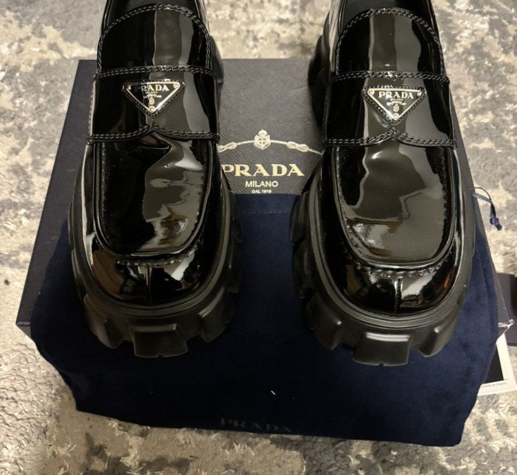 Prada Patent Leather Monoliths