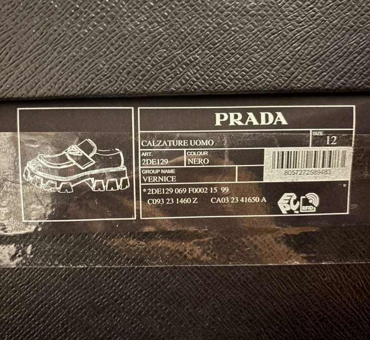 Prada Patent Leather Monoliths