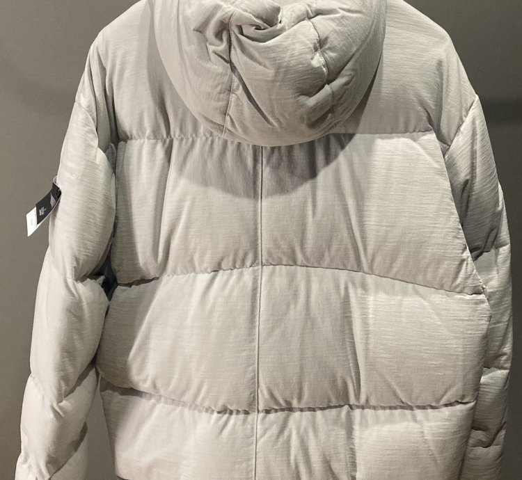 Stone Island Shadow Project Hooded Down-padded Jacket White