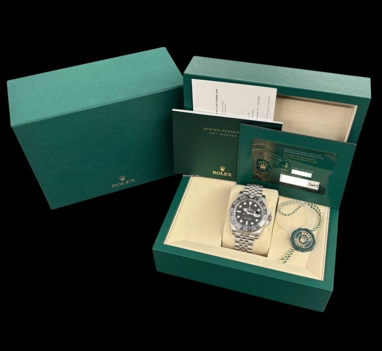 Rolex Gmt-master Ii Bruce Wayne Jubilee 02 2025 Unworn New Box Full Set 126710grnr