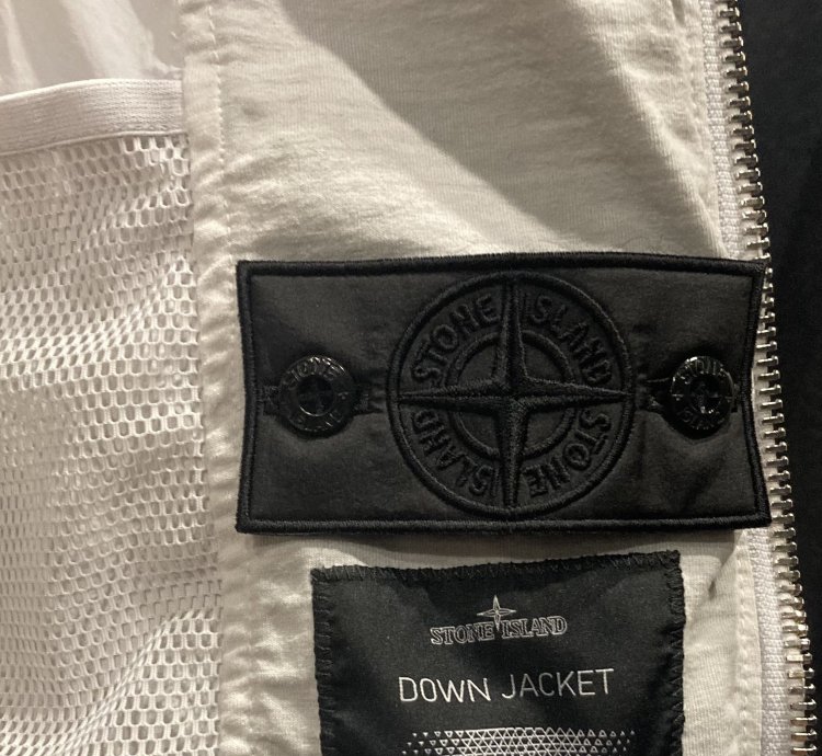 Stone Island Shadow Project Hooded Down-padded Jacket White