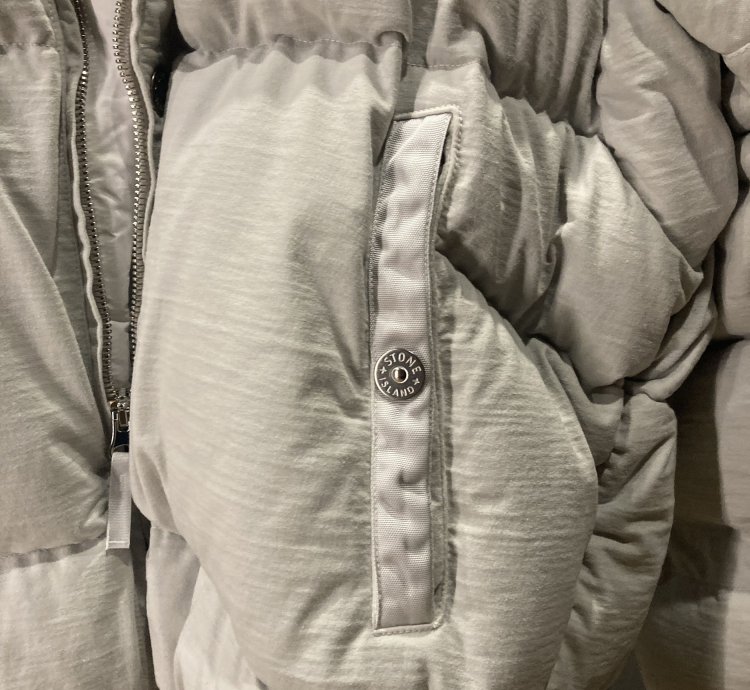 Stone Island Shadow Project Hooded Down-padded Jacket White
