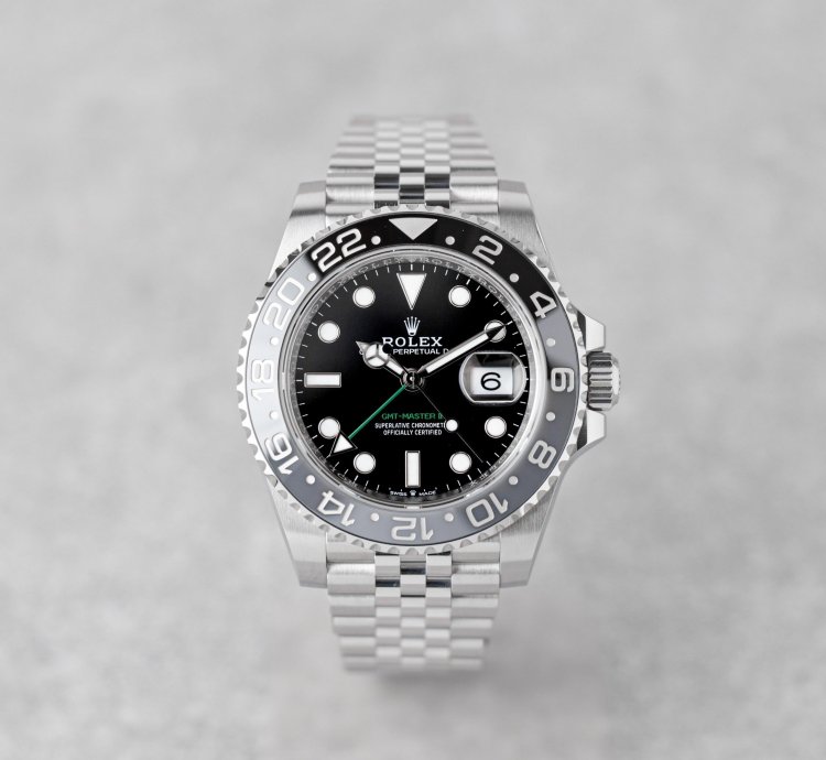Rolex Gmt-master Ii Bruce Wayne Like New 09 24 Jubilee Full Set 126710grnr