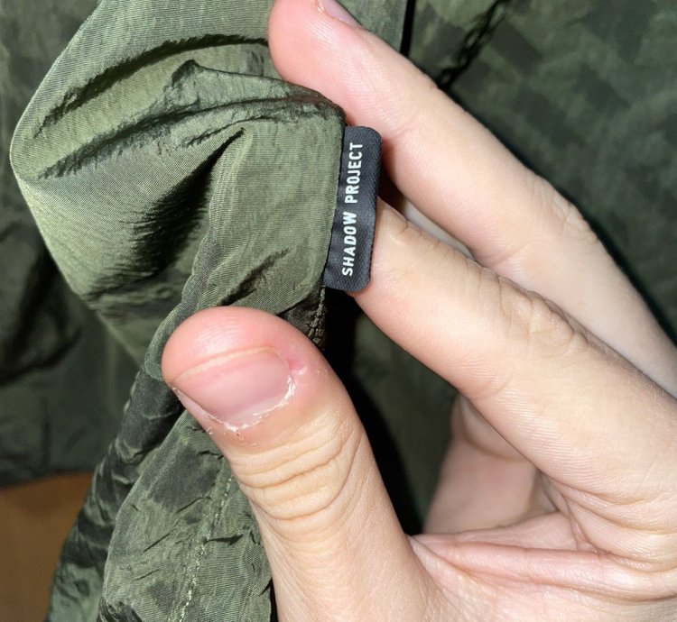 Stone Island Shadow Project Imprint Nylon Colaress