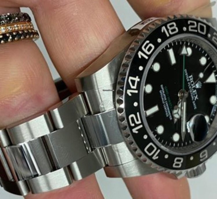 Rolex Gmt-master Ii Ceramica Black New Nos Nuovo Italia Pellicole Full Set