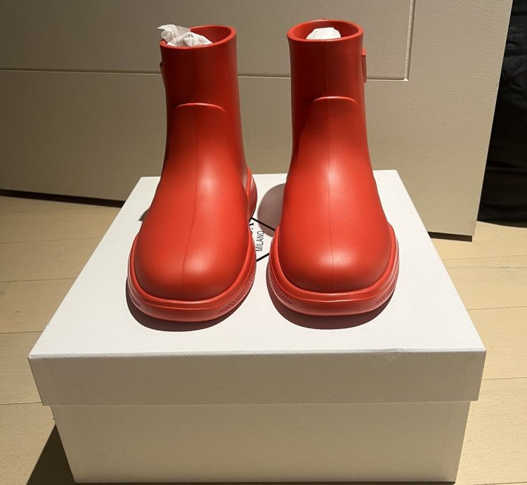 Prada Puddle Boots