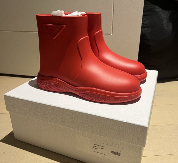 Prada Puddle Boots