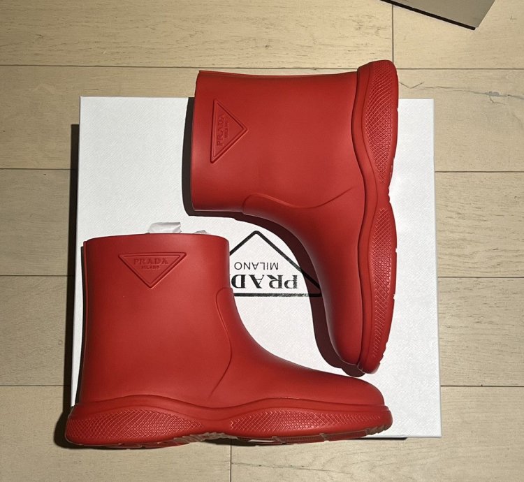 Prada Puddle Boots