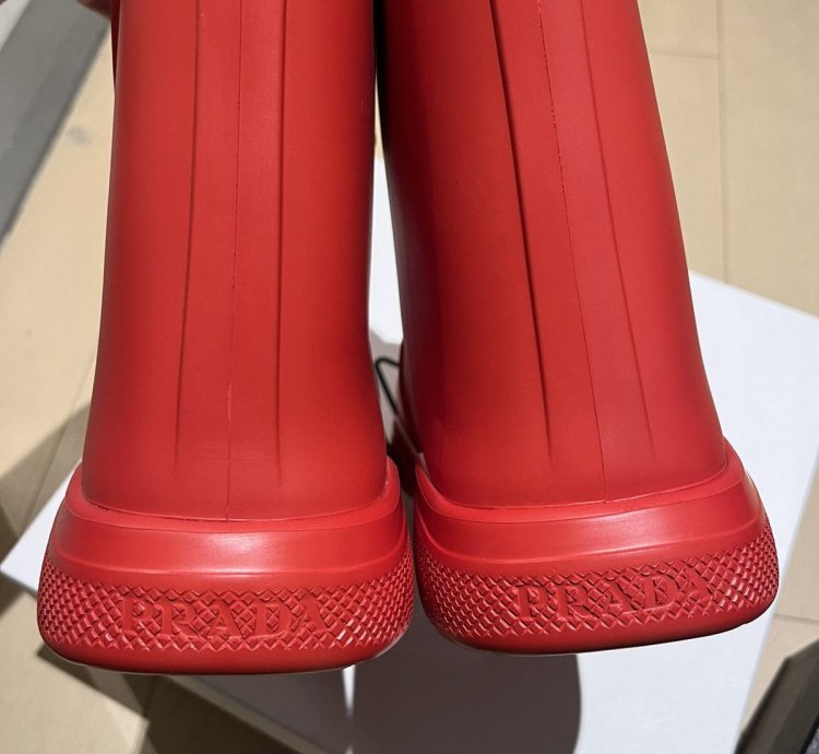Prada Puddle Boots