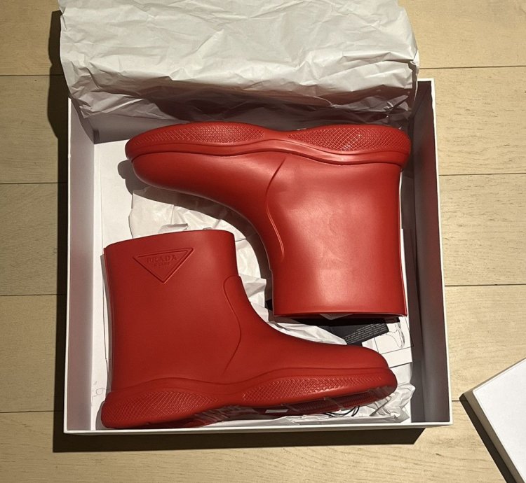 Prada Puddle Boots