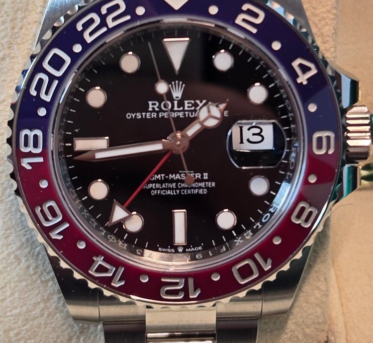 Rolex Gmt-master Ii Full Set Dicembre 2024 Mai Indossato