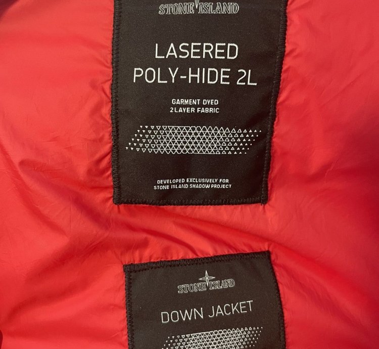 Stone Island Shadow Project Lasered Poly-hide Down Jacket