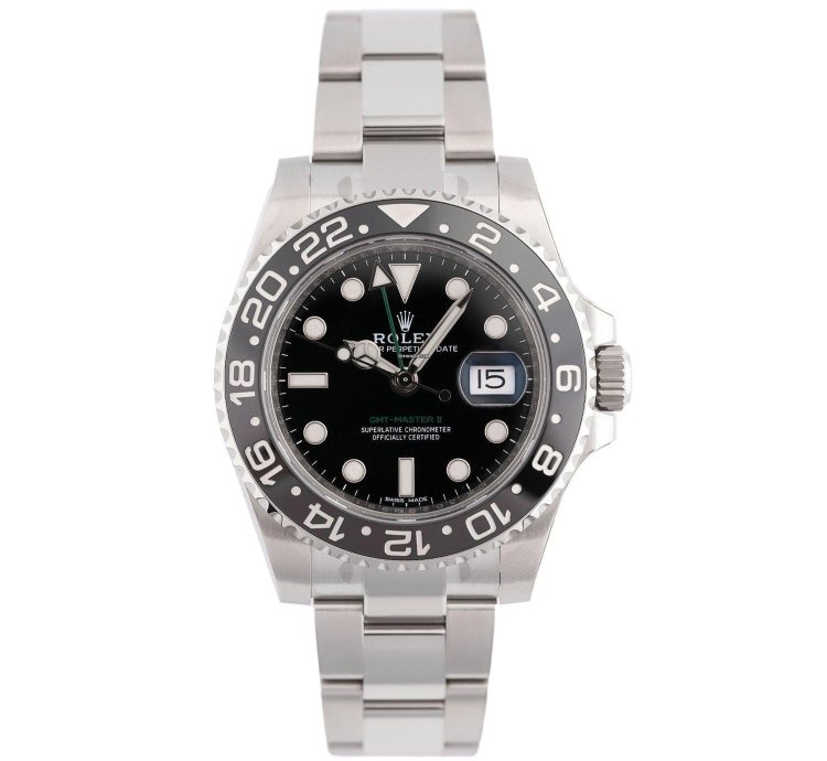 Rolex Gmt-master Ii Full Set Lc100 Stickered 2019 - 116710ln