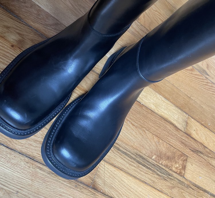 Prada Raf Simons Fall 2022 Leather Boot