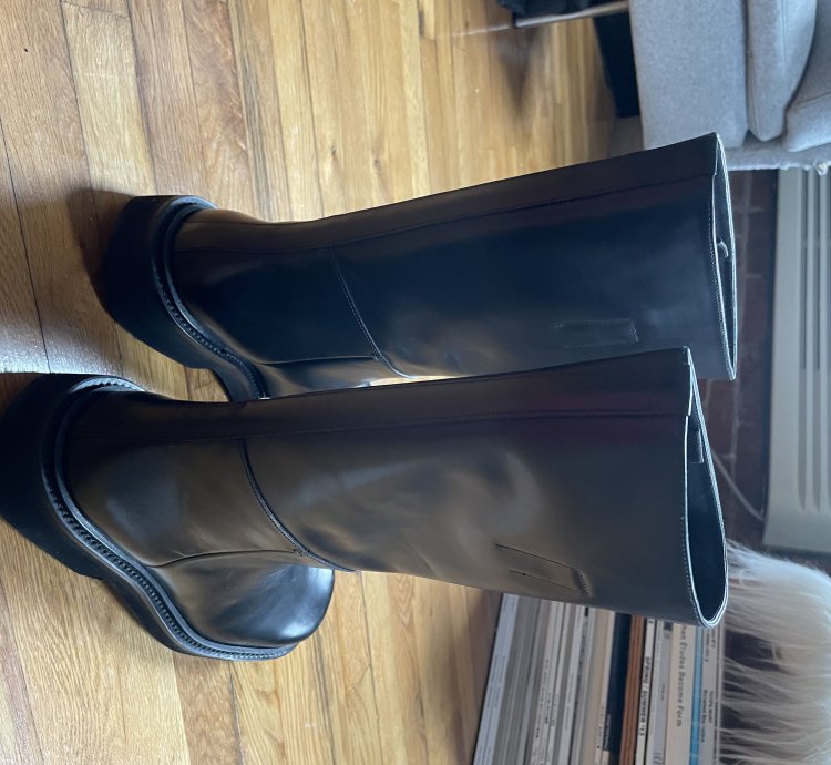 Prada Raf Simons Fall 2022 Leather Boot