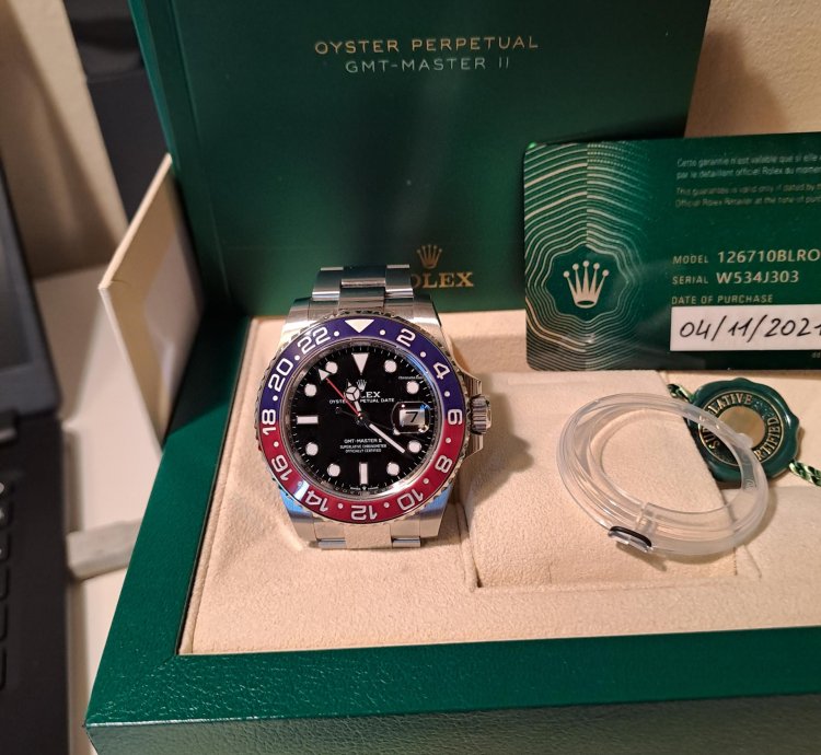 Rolex Gmt-master Ii Full Set Nuovo Mai Indossato Concessionario Italiano