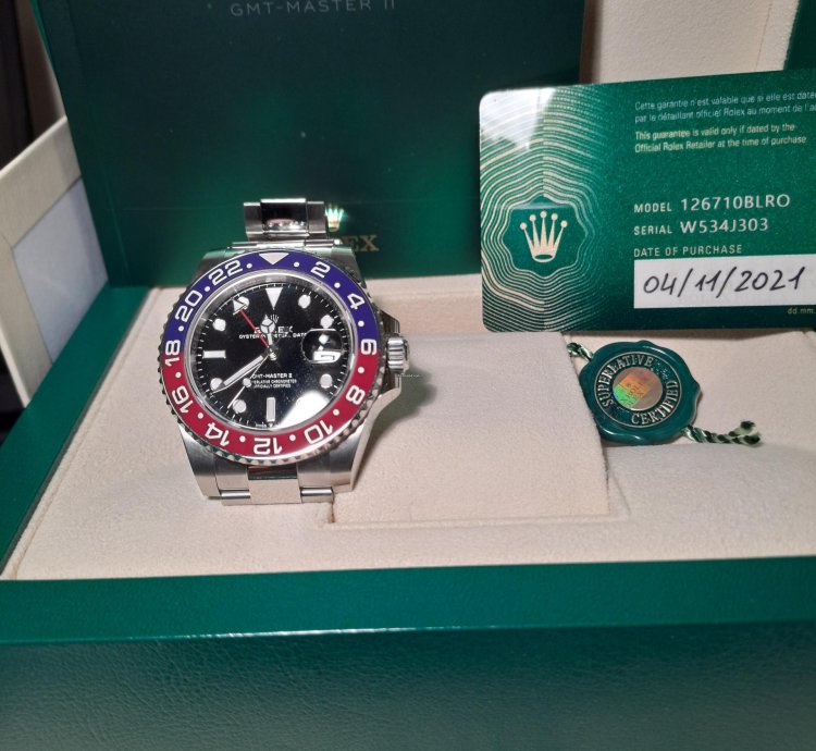 Rolex Gmt-master Ii Full Set Nuovo Mai Indossato Concessionario Italiano