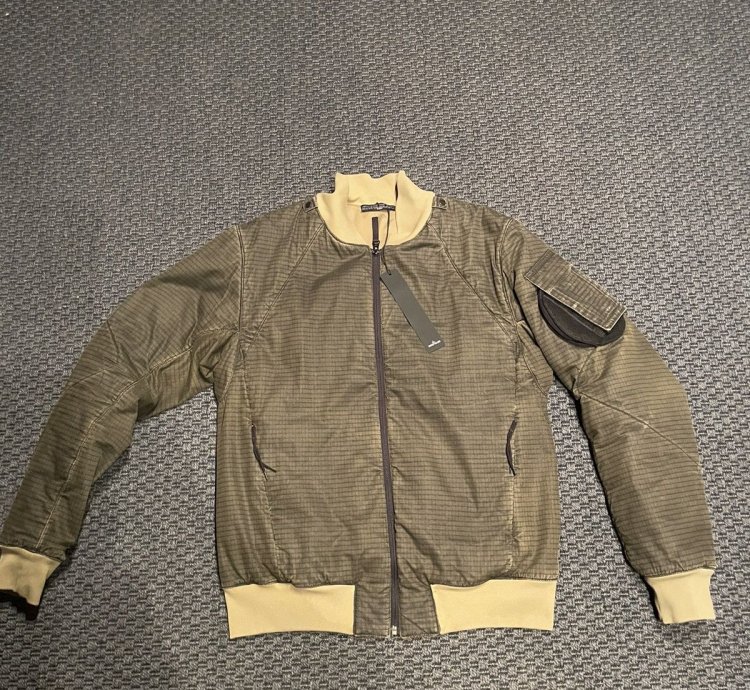 Stone Island Shadow Project Modular Grid Bomber
