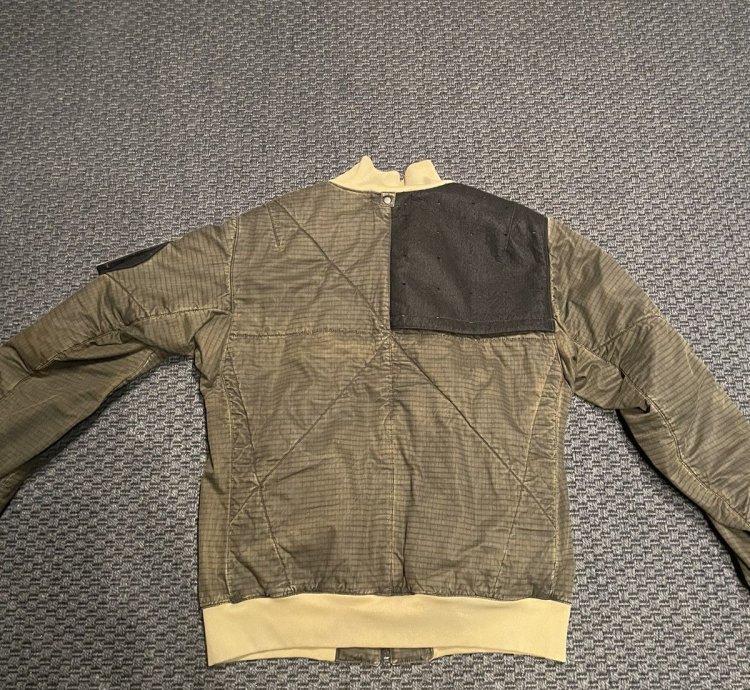 Stone Island Shadow Project Modular Grid Bomber